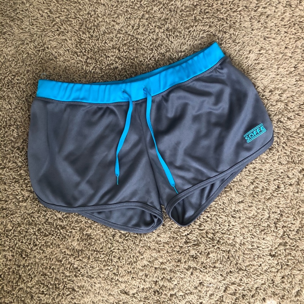 Gray Soffe Workout Shorts Small